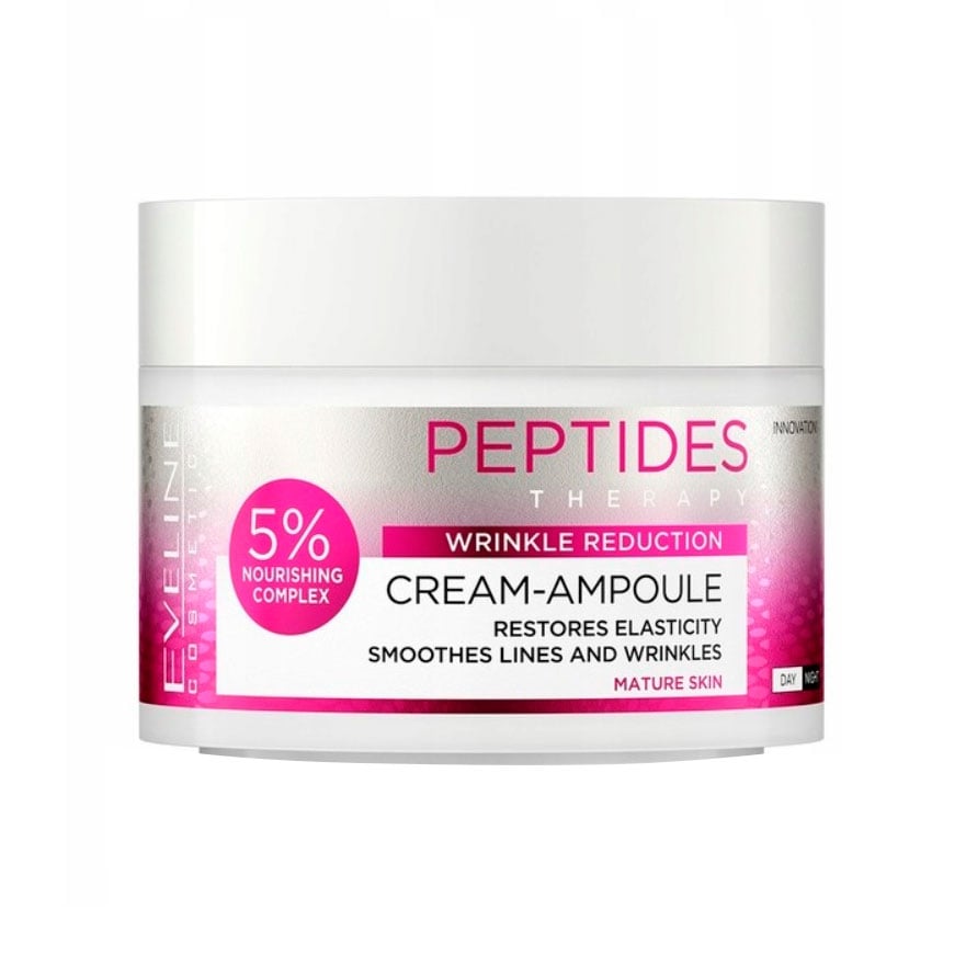 Крем-ампула для обличчя Eveline Cosmetics Peptides Therapy з пептидами, 50 мл